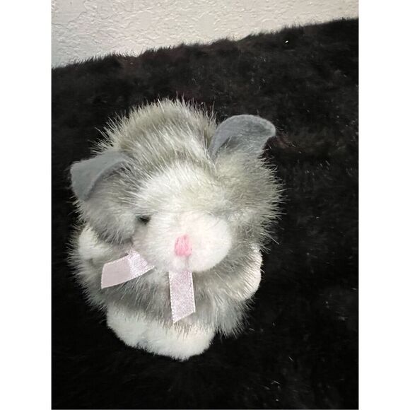 Itty Bitty Kitties Russ Grey Tabbie Cat Soft Plush Toy Kitten Stuffed Animall 3 - Picture 2 of 3